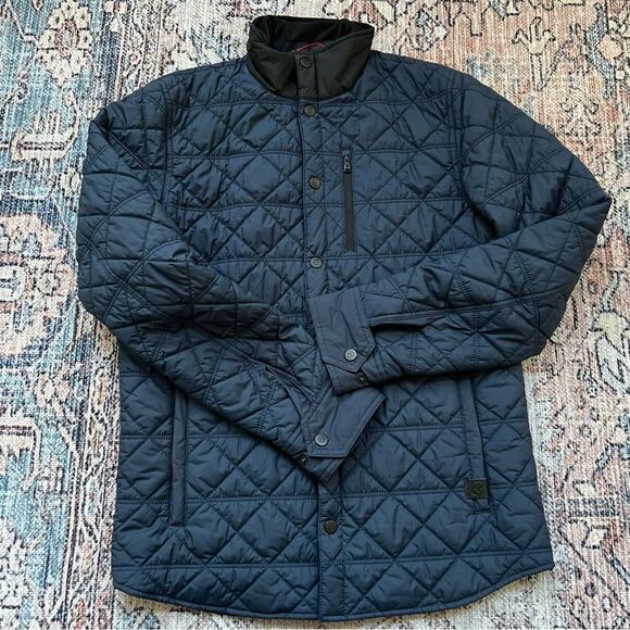 Victorinox Navy Blue Bernhold Quilted Jacket Small Original Swiss Army Knife - Picture 14 of 15